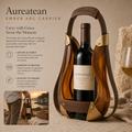 Aureatean™ Ember Arc Wine Bottle Carrier