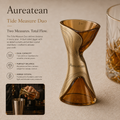 Aureatean™ Tide Measure Dual Cocktail Jigger